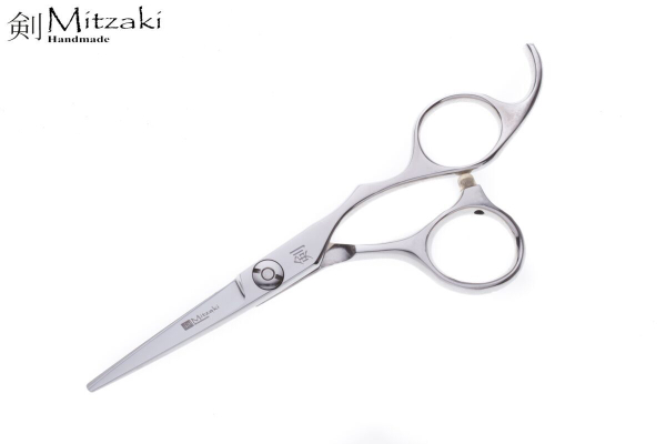 MITZAKI-Sysal , hochwertige Haarschneideschere in 5.0 Zoll, für Coiffeure die nur das perfekte aktzeptieren, guter Stahl zum kleinen Preis, DGT polish veredelt, optimale Sliceeigenschaft