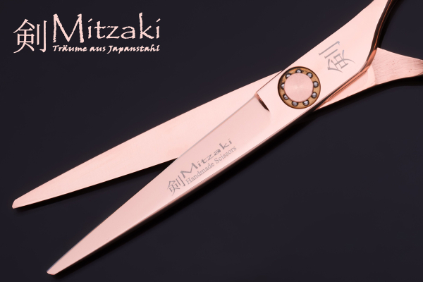 MITZAKI-SCISSORS Gold - PRO HAMAGURI rose Mitzaki