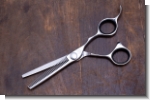 Mitzaki-Master600-Modelierschere, 6.0" ZOLL,Scherenblätter aus 440C Japanstahl, Hohl geschliffen, ergonomische Formgebung, Schneiden mit Semikonvexschliff, Fingerringe herausnehmbar, fester Fingerhaken